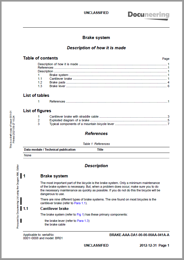 S1000D Data Module to PDF | Docuneering Ltd