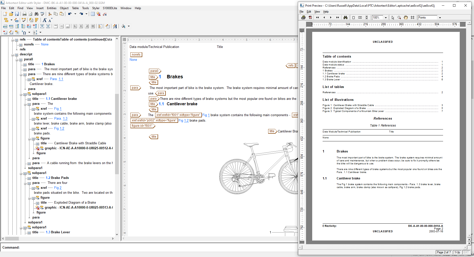 S1000D Printing | S1000D Stylesheets | Docuneering Ltd