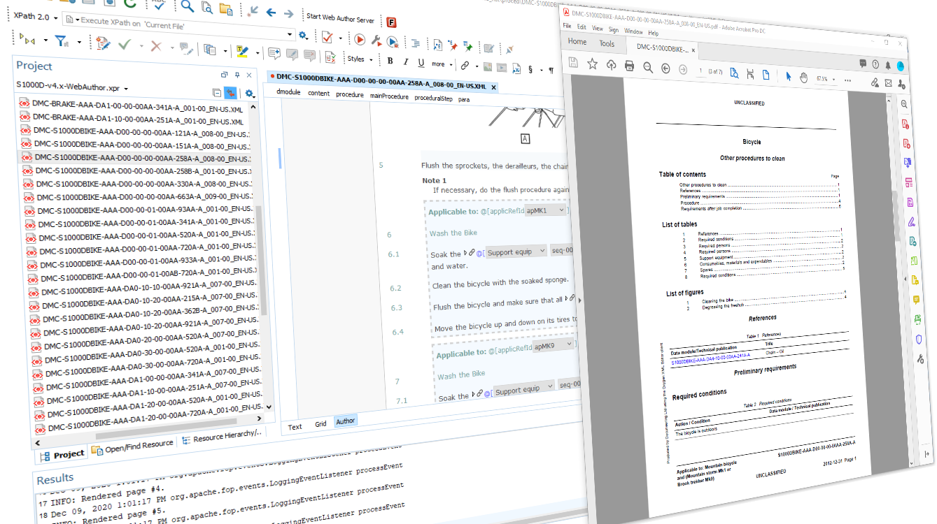 Docuneering - S1000D SGML and XML Printing