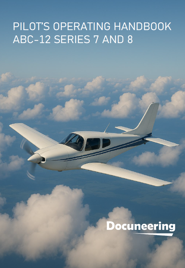 GAMA Spec No. 1 - Pilot's Operating Handbook (POH)/ Airplane Flight Manual (AFM)