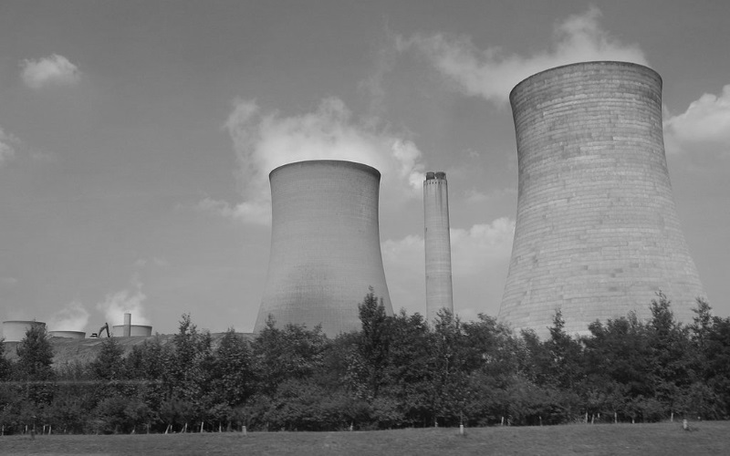 Nuclear power plant in England