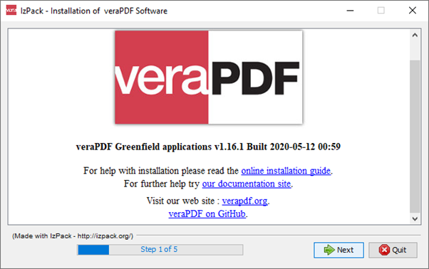 veraPDF - Installer - Welcome