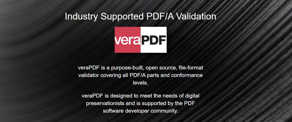 Docuneering - PDF/A-1B Validation succeeded