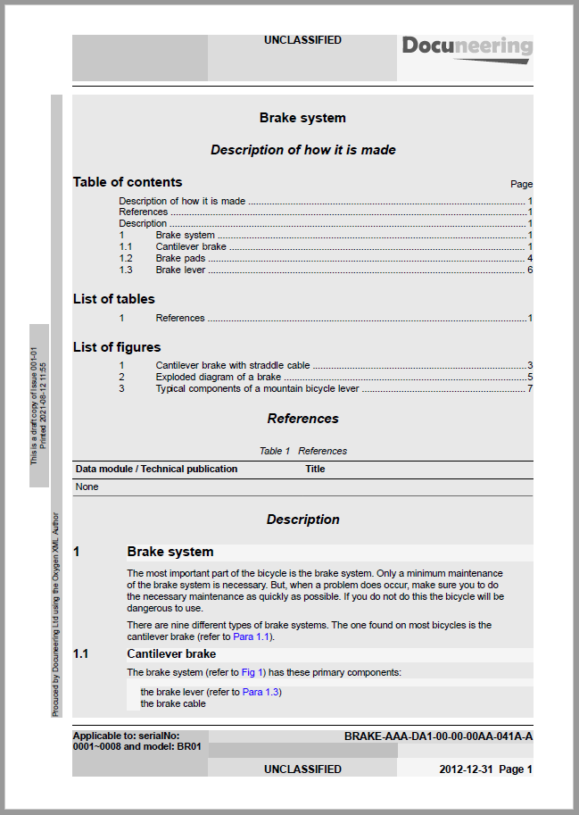 Docuneering - PDF page with development layer turned on
