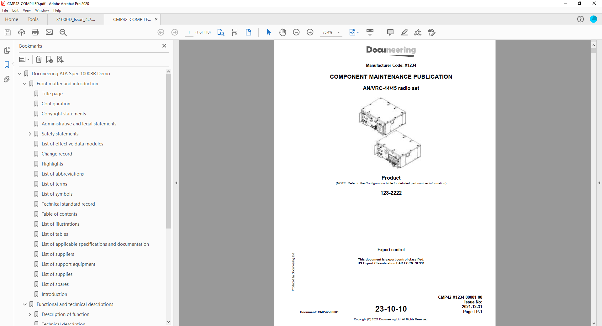 Docuneering - ATA CMP - PDF Bookmarks