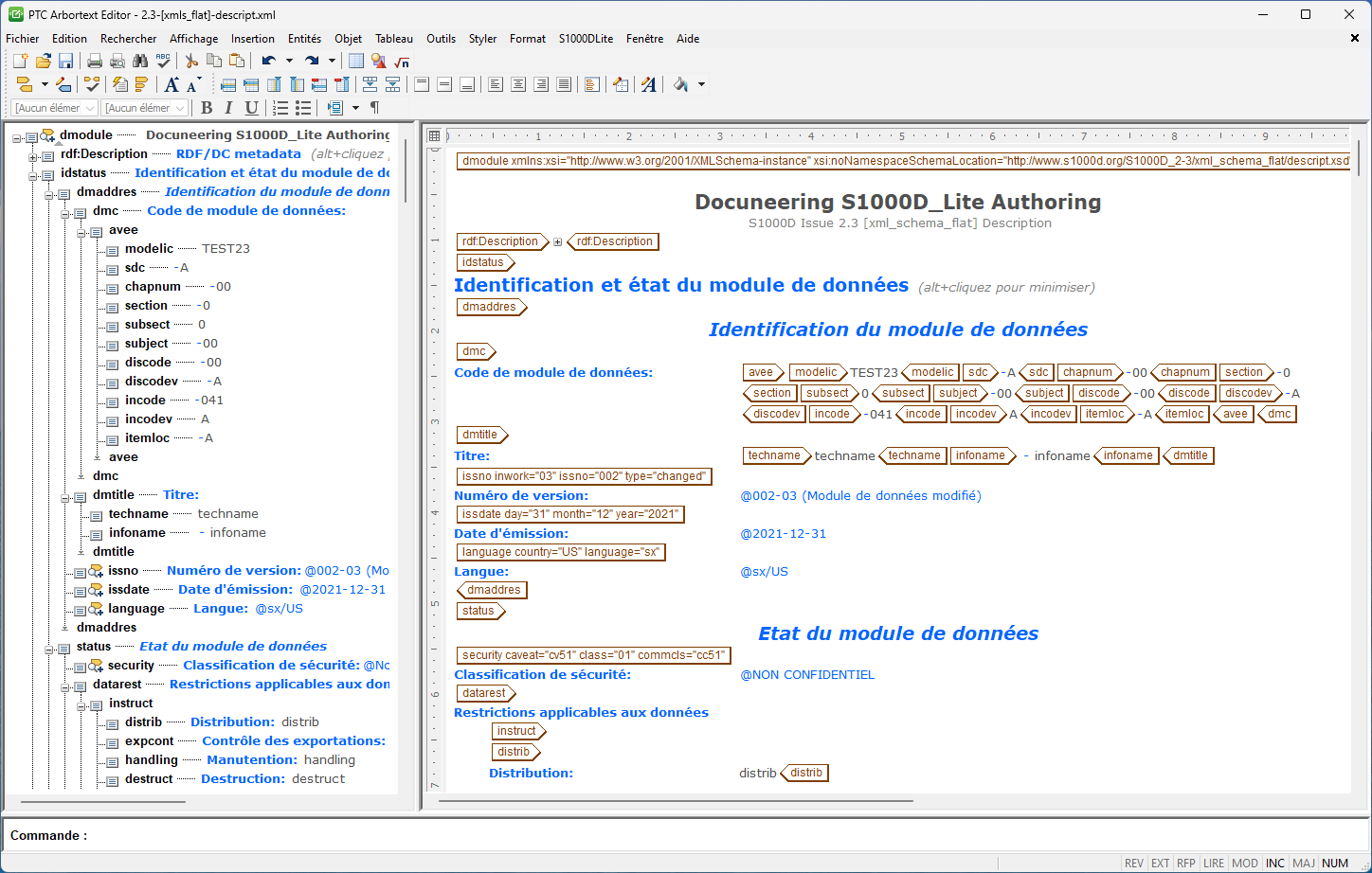 Docuneering S1000D_Lite Authoring - French [FR]